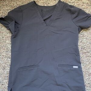 FIGS Charcoal Scrub Set Small Tall